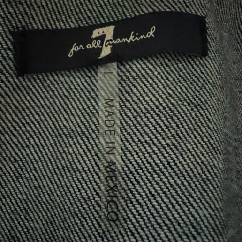 7 For All Mankind Women's Denim Jacket - Picture 5 of 6